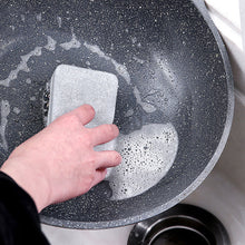 Load image into Gallery viewer, 5/10Pcs Double-sided Dishwashing Cleaning Sponge Kitchen Nano Emery Clean Rub Pot Rust Focal Stains Sponge Removing Kit