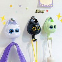 Load image into Gallery viewer, Creative Cute Wink Cat Punch-free Wall Hanging Hook Household Storage Rack Wall Decoration For Clothes Hat Scarf Key