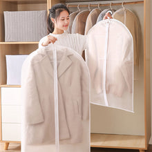 Load image into Gallery viewer, Dustproof Garment Covers Bags with Zip Reusable Clothes Storage Bag Waterproof Hanging Clothes Cover Clear Garment Bag