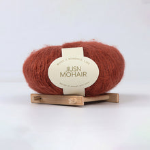 Load image into Gallery viewer, 25g/Roll Mohair Yarn Extra Soft Warm Baby Wool Crochet Yarn for Hand Knitting Sweater Shawl Scarf DIY Material Supplies