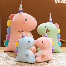 Load image into Gallery viewer, 30cm/40cm Cute Dinosaur Plush Toy Pillow Stuffed Plush Doll Animal Pillow Birthday Christmas Gift for Kids Children