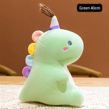 Load image into Gallery viewer, 30cm/40cm Cute Dinosaur Plush Toy Pillow Stuffed Plush Doll Animal Pillow Birthday Christmas Gift for Kids Children