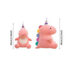 Load image into Gallery viewer, 30cm/40cm Cute Dinosaur Plush Toy Pillow Stuffed Plush Doll Animal Pillow Birthday Christmas Gift for Kids Children