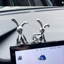 Load image into Gallery viewer, Car Interior Center Console Decoration Cartoon Rabbit Personality Ornament Decor for Room Dining Table Decoration Desk