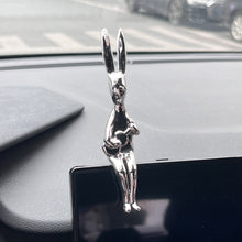 Load image into Gallery viewer, Car Interior Center Console Decoration Cartoon Rabbit Personality Ornament Decor for Room Dining Table Decoration Desk