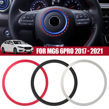 Load image into Gallery viewer, Car Steering Wheel Decoration Aluminum Alloy Ring Circle Sticker Interior Styling for MG6 6pro 2017 - 2021