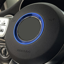 Load image into Gallery viewer, 51mm/58mm Car Steering Wheel Decoration Stickers For Mercedes Benz C-Class A160 A180 A250 A35 A45 AMG EQA GLE CLS GLS A B C E Class
