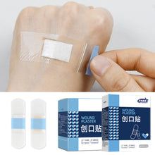 Load image into Gallery viewer, 50PCS/120PCS Waterproof Adhesive Wound Plaster Transparent Invisible Hemostatic Anti-Wear Foot Scarring Anti-Bacterial Patch Home Travel First-Aid Appliance