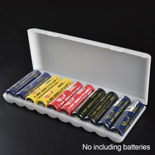 Load image into Gallery viewer, 1PC 10-Slot Transparent PP Plastic Battery Storage Box For 18650 Battery Portable Lithium Battery Waterproof Protection Box