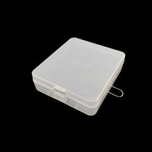 Load image into Gallery viewer, 1PC 2/4/8-Slot Transparent PP Plastic Battery Storage Box For AAA/AA/18650 Battery Portable Lithium Battery Waterproof Protection Box