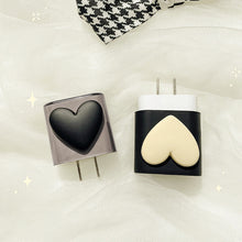 Load image into Gallery viewer, Charger Protection 4-Piece Set Love Angel Wing Pattern Data Cable Soft Silicone Cover For Apple 18W/20W/30W Original Charging Head And Data Cable