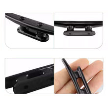 Load image into Gallery viewer, 4"/5"/6"/8" Nylon Plastic Polished 2 Hole Hardware Low Flat Cleat Boat Cleats For Marine Boat Deck Rope Tie Yacht Accessories