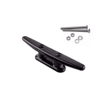 Load image into Gallery viewer, 4"/5"/6"/8" Nylon Plastic Polished 2 Hole Hardware Low Flat Cleat Boat Cleats For Marine Boat Deck Rope Tie Yacht Accessories