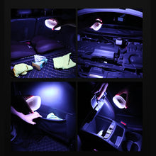 Load image into Gallery viewer, 10 LED Car Interior Touch Ceiling Light Wall Reading Lamp Magnet Base Ceiling Light Ambient Mood Trunk Light Inside