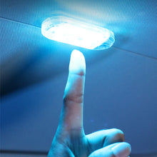 Load image into Gallery viewer, USB 6LED Colorful Car Touch Roof Ceiling Lights Indoor Interior Atmosphere Lighting Lamp Night Light Hand Reading Light Lamp
