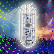 Load image into Gallery viewer, USB 6LED Colorful Car Touch Roof Ceiling Lights Indoor Interior Atmosphere Lighting Lamp Night Light Hand Reading Light Lamp