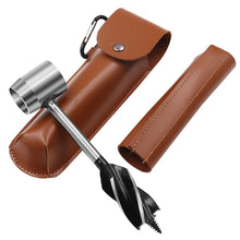 Load image into Gallery viewer, Auger Drill Bits Outdoor Survival Punch Tool Camping Bushcraft Manual Hole Maker Wrench Wood Drill Core Woodworking
