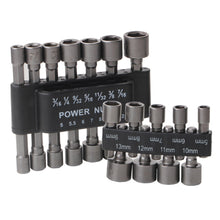 Load image into Gallery viewer, 9/14Pcs Powerful Socket Inner Hexagonal Wrench Hexagonal Handle Screwdriver Socket Extension Rod Pneumatic Screwdriver Insert Tool Set