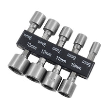 Load image into Gallery viewer, 9/14Pcs Powerful Socket Inner Hexagonal Wrench Hexagonal Handle Screwdriver Socket Extension Rod Pneumatic Screwdriver Insert Tool Set