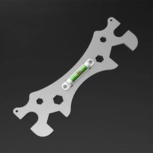Load image into Gallery viewer, Special Wrench with Level Multifunctional Bend Angle Leveling Wrench Shower Faucet Installation Bathroom Universal Repair Tools