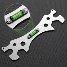 Load image into Gallery viewer, Special Wrench with Level Multifunctional Bend Angle Leveling Wrench Shower Faucet Installation Bathroom Universal Repair Tools