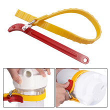 Load image into Gallery viewer, 1Pc Belt Wrench Oil Filter Puller Strap Spanner Chain Wrench Strap Opener Adjustable Strap Opener Cartridge Disassembly Tool