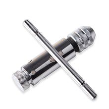 Load image into Gallery viewer, M3-M8 Adjustable Ratchet Wrench 5pcs Hand Tap Tapping Forward and Reverse Tapping Hand Tool Accessory Set