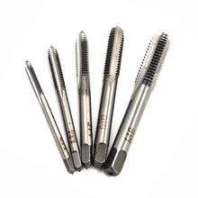Load image into Gallery viewer, M3-M8 Adjustable Ratchet Wrench 5pcs Hand Tap Tapping Forward and Reverse Tapping Hand Tool Accessory Set