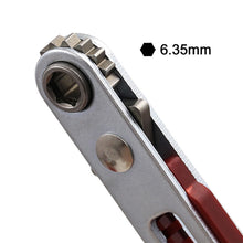 Load image into Gallery viewer, Multifunctional Bidirectional Forward and Reverse Ratchet Screwdriver Elbow Flat Head Wrench Cross Screwdriver Slotted Tool