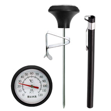 Load image into Gallery viewer, 0 to120℃ Dial Thermometer for Coffee Pot Milk Frothing Jug Professional Cafe KitchenTemperature Measuring Tools