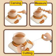 Load image into Gallery viewer, USB Electric Pottery Wheel Machine Mini Pottery Making Machine DIY Craft Ceramic Clay Pottery Kit With Pigment Clay Kids Toy