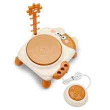Load image into Gallery viewer, USB Electric Pottery Wheel Machine Mini Pottery Making Machine DIY Craft Ceramic Clay Pottery Kit With Pigment Clay Kids Toy