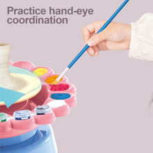 Load image into Gallery viewer, USB Electric Pottery Wheel Machine Mini Pottery Making Machine DIY Craft Ceramic Clay Pottery Kit With Pigment Clay Kids Toy