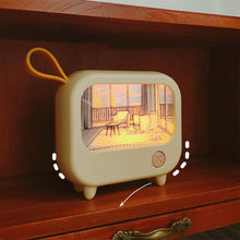 Load image into Gallery viewer, 1Pc TV Painting Night Light Led Cute Child Learning Table Lamp Room Home Decoration Atmosphere Lighting Mini Desktop Birthday Gift