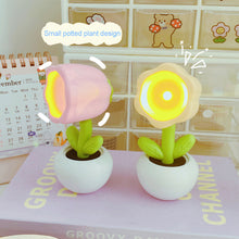 Load image into Gallery viewer, Mini LED Flower Night Light Cute Small Table Lamp Desktop Ornament Bedside Bedroom Ambient Lights Children Toy Kids Holiday Gift