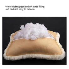Load image into Gallery viewer, Winter Soft Plush Car Seat Neck Rest Pillow Headrest Plush Warmth Comfort Lumbar Neck Pillow Support Accessories