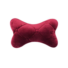 Load image into Gallery viewer, Car Headrest Neck Pillow Cotton Seat Car Neckrest Support Breathable Fabric Cover for Winter