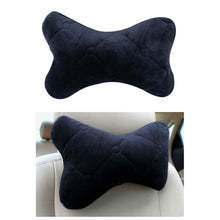 Load image into Gallery viewer, Car Headrest Neck Pillow Cotton Seat Car Neckrest Support Breathable Fabric Cover for Winter
