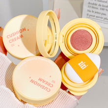 Load image into Gallery viewer, Powder Blusher Air Cushion Tinted Brightening Stick Lipstick Blusher Stick Eyes Cheek and Lip Tint Waterproof Moisturizing Cream Multi Stick Makeup