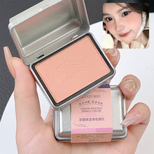 Load image into Gallery viewer, Peninsula Iron Box Powder Blusher Matte Powder Blush Waterproof Long-lasting Natural Stereoscopic Blusher Palette Face Makeup Cosmetics