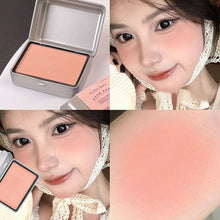 Load image into Gallery viewer, Peninsula Iron Box Powder Blusher Matte Powder Blush Waterproof Long-lasting Natural Stereoscopic Blusher Palette Face Makeup Cosmetics