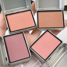 Load image into Gallery viewer, Peninsula Iron Box Powder Blusher Matte Powder Blush Waterproof Long-lasting Natural Stereoscopic Blusher Palette Face Makeup Cosmetics