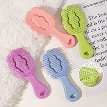 Load image into Gallery viewer, Cute Cloud Mini Smooth Hair Comb Portable Hollow Student Household Hairdressing Hair Comb Wet Dry Styling Comb