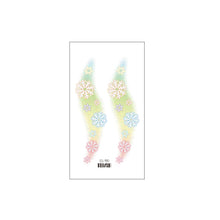 Load image into Gallery viewer, Christmas Snowflake Children's Cartoon Tattoo Sticker Simulated Tattoos Sticker Creative Snowman Women Men Tattoo Stickers