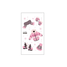 Load image into Gallery viewer, Christmas Snowflake Children's Cartoon Tattoo Sticker Simulated Tattoos Sticker Creative Snowman Women Men Tattoo Stickers