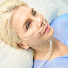 Load image into Gallery viewer, Disposable Plastic Oxygen Tube Nasal Cannula Oxygen Tube Independent Packing Medical Care Machine Breathing Cannula