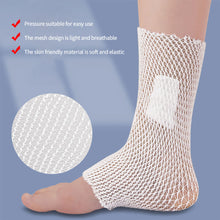 Load image into Gallery viewer, Mesh Type Elastic Bandage Soft Rebound Breathable Bandage Cylindrical Elastic Stretch Finger Joint Bandage Fixed Mesh Cover
