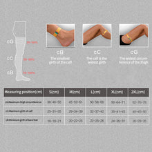 Load image into Gallery viewer, Traceless High Elastic 2 Pressure Stockings Nursing Compression Stocking Unisex Medical Class Sleep Feet Varicose Vein Socks