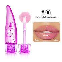 Load image into Gallery viewer, Pearlescent Glassy Lip Oil Changing Lip Gloss Natural Pink Moisturizing Color Lip Balm Reduce Lip Lines Jelly Plump Lips Care