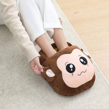Load image into Gallery viewer, Super Soft Winter Warm Electric Foot Warmer Heater Power Saving Warm Foot Cover Feet Heating Pads for Home Office